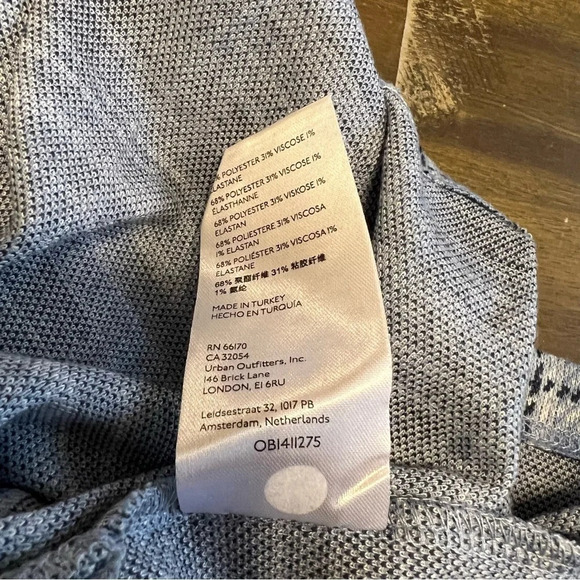 Free People Honey Pleated Skirt Blue Ocean - Picture 10 of 10